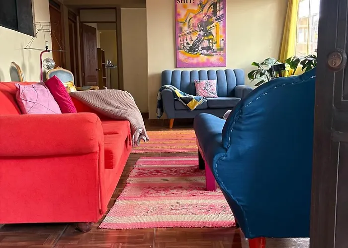 New Colorful & Artsy Home, Fam Perfect, Great Wifi For Working Apartamento Cusco